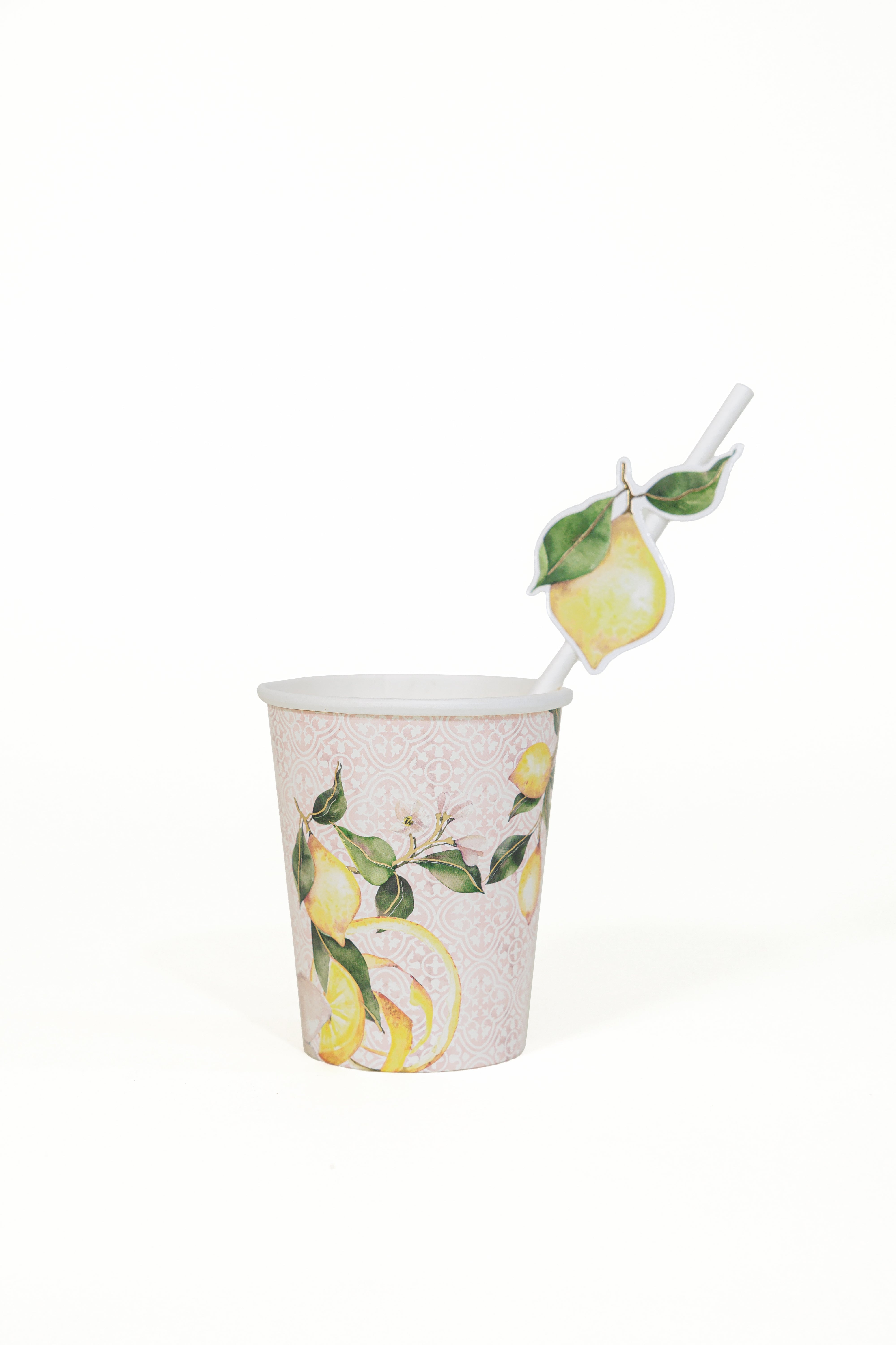 Lemon Capri Cups (8) – D&S Creations