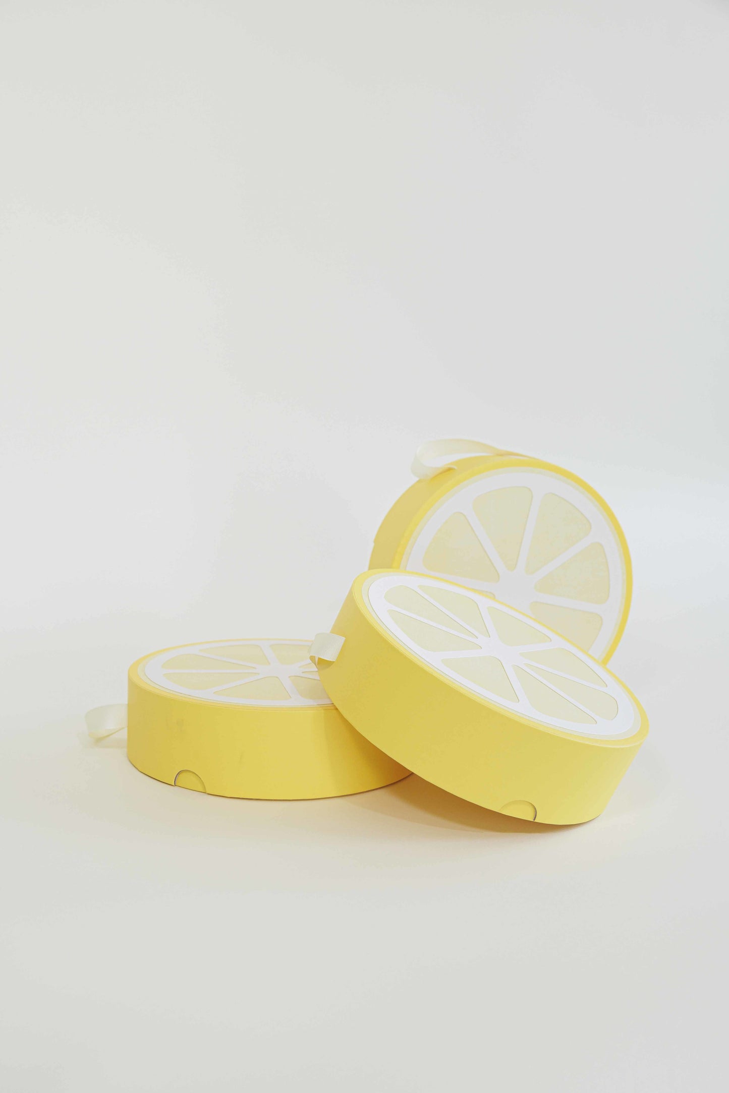 Lemon Capri Favor Boxes